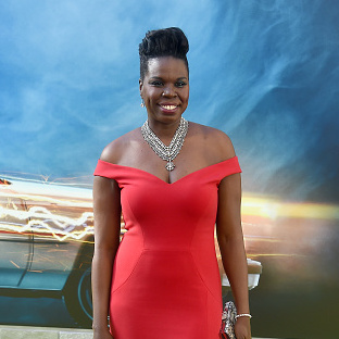 Dannijo Crystal Collar necklace seen modeled by Leslie Jones at the Oscars